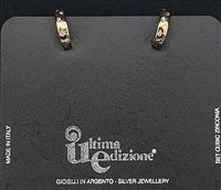 Orecchini Ultima Edizione Donna Cerchi in Argento Zirconia OAO6010 - OAO6010